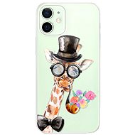 iSaprio Sir Giraffe for iPhone 12 - Phone Cover