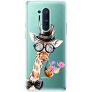 iSaprio Sir Giraffe for OnePlus 8 Pro - Phone Cover