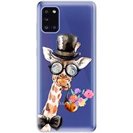 iSaprio Sir Giraffe for Samsung Galaxy A31 - Phone Cover