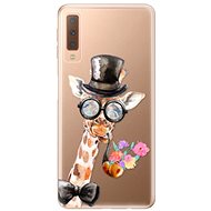iSaprio Sir Giraffe for Samsung Galaxy A7 (2018) - Phone Cover