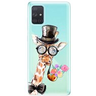 iSaprio Sir Giraffe for Samsung Galaxy A71 - Phone Cover