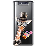 iSaprio Sir Giraffe for Samsung Galaxy A80 - Phone Cover