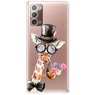 iSaprio Sir Giraffe for Samsung Galaxy Note 20 - Phone Cover
