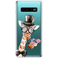 iSaprio Sir Giraffe for Samsung Galaxy S10 - Phone Cover