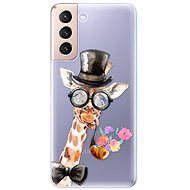iSaprio Sir Giraffe for Samsung Galaxy S21 - Phone Cover