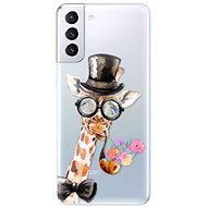 iSaprio Sir Giraffe for Samsung Galaxy S21+ - Phone Cover