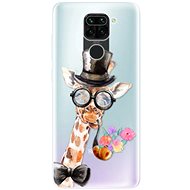 iSaprio Sir Giraffe for Xiaomi Redmi Note 9 - Phone Cover