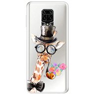 iSaprio Sir Giraffe for Xiaomi Redmi Note 9 Pro - Phone Cover