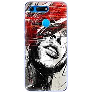iSaprio Sketch Face for Honor View 20 - Phone Cover