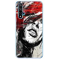 iSaprio Sketch Face for Huawei Nova 5T - Phone Cover