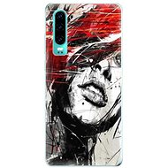 iSaprio Sketch Face for Huawei P30 - Phone Cover