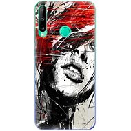 iSaprio Sketch Face for Huawei P40 Lite E - Phone Cover