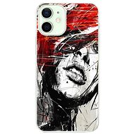 iSaprio Sketch Face for iPhone 12 mini - Phone Cover