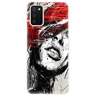 iSaprio Sketch Face for Samsung Galaxy A02s - Phone Cover