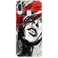 iSaprio Sketch Face for Samsung Galaxy A20e - Phone Cover