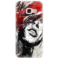 iSaprio Sketch Face for Samsung Galaxy A3 2017 - Phone Cover
