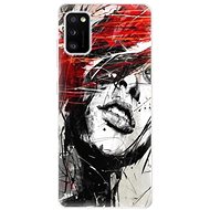 iSaprio Sketch Face for Samsung Galaxy A41 - Phone Cover