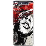 iSaprio Sketch Face for Samsung Galaxy A80 - Phone Cover