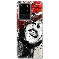 iSaprio Sketch Face for Samsung Galaxy S20 Ultra - Phone Cover