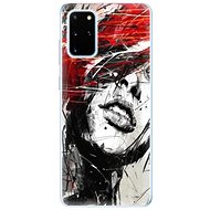 iSaprio Sketch Face for Samsung Galaxy S20+ - Phone Cover