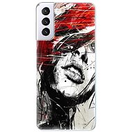 iSaprio Sketch Face for Samsung Galaxy S21+ - Phone Cover