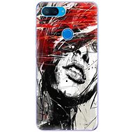iSaprio Sketch Face for Xiaomi Mi 8 Lite - Phone Cover