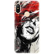 iSaprio Sketch Face for Xiaomi Mi A2 Lite - Phone Cover