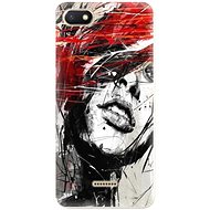 iSaprio Sketch Face for Xiaomi Redmi 6A - Phone Cover