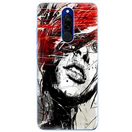 iSaprio Sketch Face for Xiaomi Redmi 8 - Phone Cover