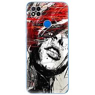 iSaprio Sketch Face for Xiaomi Redmi 9C - Phone Cover