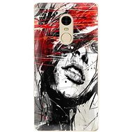 iSaprio Sketch Face for Xiaomi Redmi Note 4 - Phone Cover