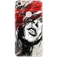 iSaprio Sketch Face for Xiaomi Redmi Note 5A - Phone Cover