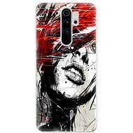 iSaprio Sketch Face for Xiaomi Redmi Note 8 Pro - Phone Cover