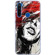 iSaprio Sketch Face for Xiaomi Redmi Note 8T - Phone Cover