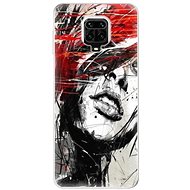 iSaprio Sketch Face for Xiaomi Redmi Note 9 Pro - Phone Cover