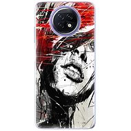 iSaprio Sketch Face for Xiaomi Redmi Note 9T - Phone Cover
