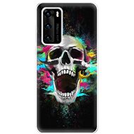 iSaprio Skull in Colors for Huawei P40 - Phone Cover