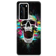 iSaprio Skull in Colours for Huawei P40 Pro - Phone Cover
