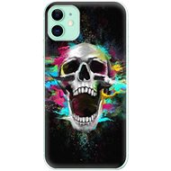 iSaprio Skull in Colours for iPhone 11 - Phone Cover