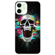 iSaprio Skull in Colours for iPhone 12 mini - Phone Cover