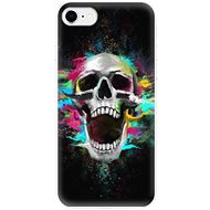 iSaprio Skull in Colors for iPhone SE 2020 - Phone Cover
