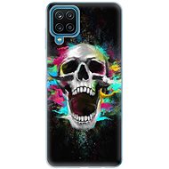 iSaprio Skull in Colours for Samsung Galaxy A12 - Phone Cover