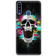 iSaprio Skull in Colours for Samsung Galaxy A20s - Phone Cover