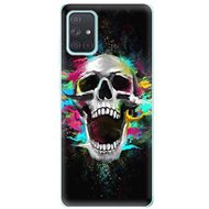 iSaprio Skull in Colours for Samsung Galaxy A71 - Phone Cover