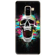 iSaprio Skull in Colors for Samsung Galaxy A8 2018 - Phone Cover