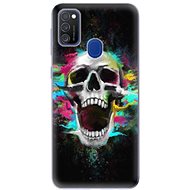 iSaprio Skull in Colours for Samsung Galaxy M21 - Phone Cover