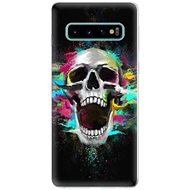iSaprio Skull in Colours for Samsung Galaxy S10 - Phone Cover