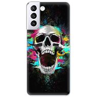 iSaprio Skull in Colours for Samsung Galaxy S21+ - Phone Cover