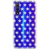 iSaprio Stars Pattern - White for Honor 20 - Phone Cover