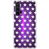 iSaprio Stars Pattern - White for Honor 20 Pro - Phone Cover